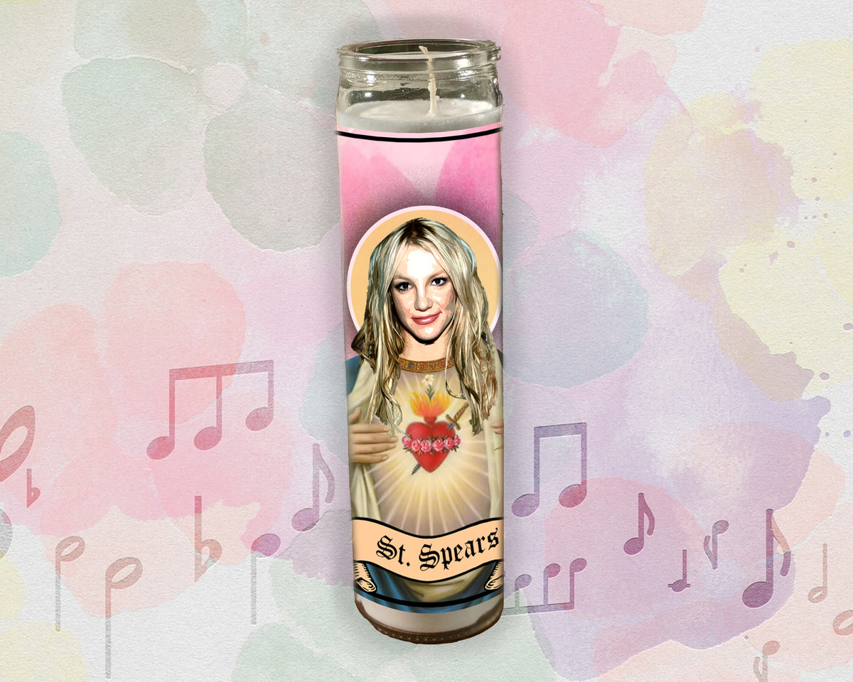 Britney Spears Prayer Candle – Tainted Saint LLC