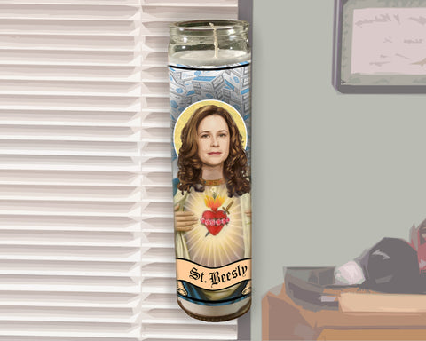 Pam Beesly Prayer Candle
