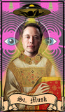 Alien Elon Musk Prayer Candle