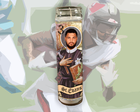 Mike Evans Prayer Candle