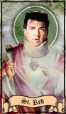 Pineapple Express Red Prayer Candle
